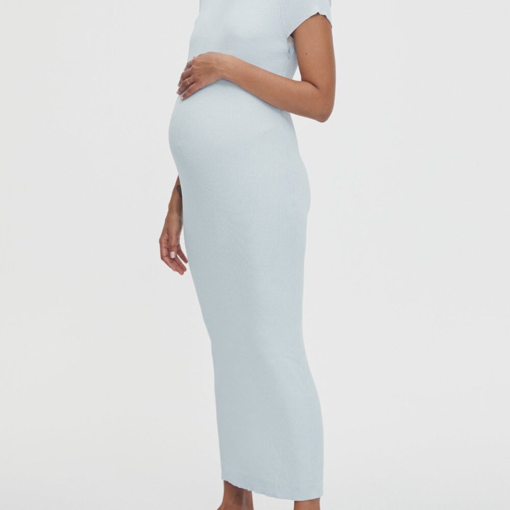 Légoe Heritage Formentara Ice Blue Maternity Maxi Dress - NWT
